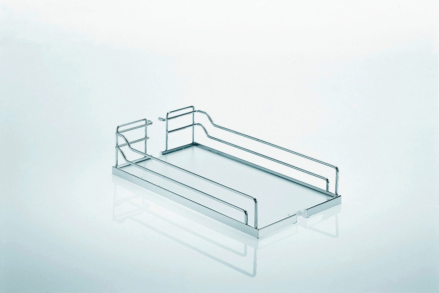 Arena additional tray for 300mm in-frame larder unit, chrome-IFKBAS300CM