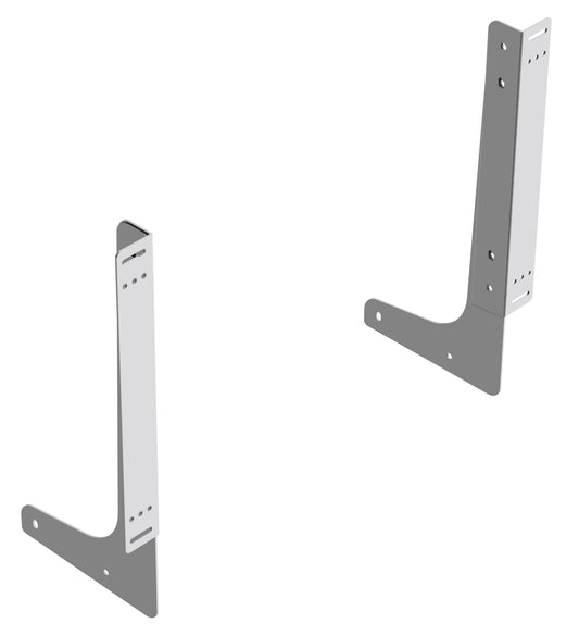 Front fixing bracket for large bins, 550GY and 551GY-555FFBCKT