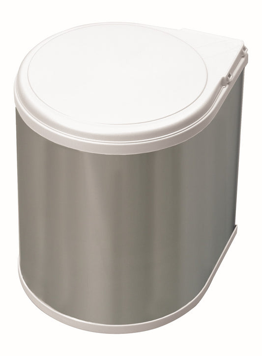 Automatic waste bin, 13 litres, stainless steel-272SS